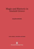 Magic and Rhetoric in Ancient Greece