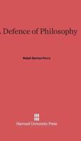 A Defence of Philosophy