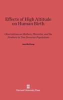 Effects of High Altitude on Human Birth