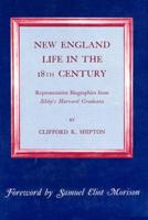 New England Life in the Eighteenth Century