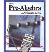 Merrill Pre-Algebra Student Edition