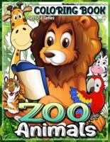 ZOO Animals Coloring Book