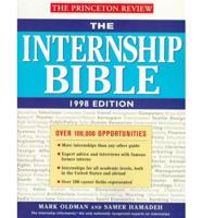 Student Advantage Guide: The Internship Bible, 1998 Edition