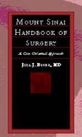 Mount Sinai Handbook of Surgery