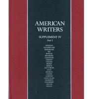 American Writers Supplement 4V1