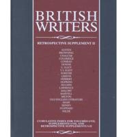 British Writers. Retrospective Supplement II