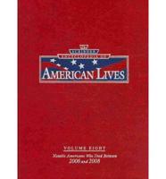 The Scribner Encyclopedia of American Lives