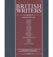 British Writers. Supplement VIII