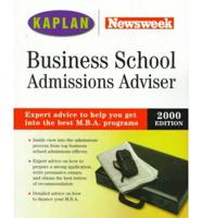 Business School Admissions Adviser 1999