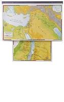 Abingdon Bible Land Maps With Charthead--Set of 8