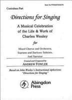 Directions for Singing - Contrabass