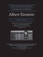 The Collected Papers of Albert Einstein. Vol. 11 Cumulative Index, Bibliography, List of Correspondence Chronology and Errata to Volumes 1-10