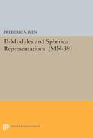 D-Modules and Spherical Representations
