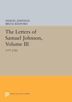 The Letters of Samuel Johnson, Volume III