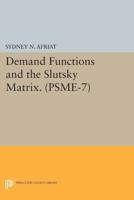 Demand Functions and the Slutsky Matrix