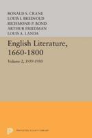 English Literature, Volume 2