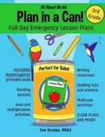 Plan in a Can! Full Day Emergency Lesson Plans for 3rd Grade