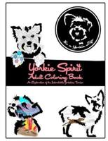 Yorkie Spirit Adult Coloring Book