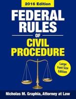 Federal Rules of Civil Procedure 2016, Large Font Size
