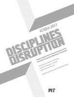 Acadia 2017 Disciplines & Disruption