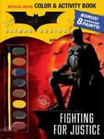 Batman Begins Color & Activity Book With Paints