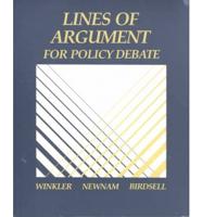 Lines of Argument for Policy Debate