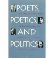 Poets, Poetics, and Politics