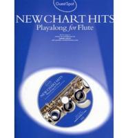 New Chart Hits: Guest Spot for Flute (Book & CD)
