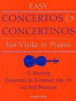 Concerto in B Minor for Viola and Piano Op. 35