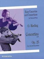 O. Reiding: Concertino in D, Opus 25