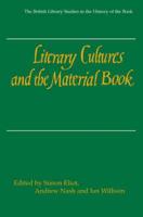 Literary Cultures and the Material Book