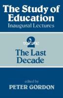 Study of Education Pb : A Collection of Inaugural Lectures (Volume 1 and 2)