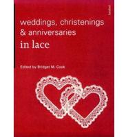 Weddings, Christenings & Anniversaries in Lace