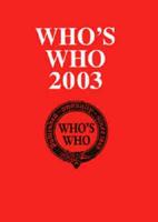 Who's Who 2003