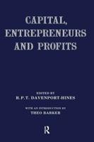 Capital, Entrepreneurs and Profits