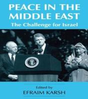Peace in the Middle East : The Challenge for Israel
