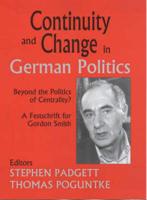 Continuity and Change in German Politics