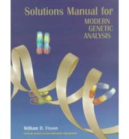 Sm T/A Modern Genetic Analysis Griffiths