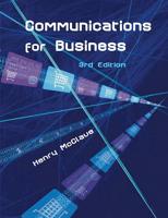 Communications for Business