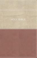 KJV, Apply the Word Study Bible, Large Print, Leathersoft, Pink/Cream, Thumb Indexed, Red Letter Edition