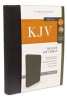 KJV Holy Bible: Deluxe Gift, Black Leathersoft, Red Letter, Comfort Print: King James Version
