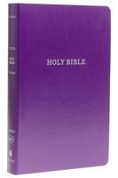 KJV Holy Bible: Gift and Award, Purple Leather-Look, Red Letter, Comfort Print: King James Version