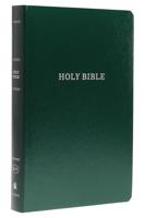 KJV Holy Bible: Gift and Award, Green Leather-Look, Red Letter, Comfort Print: King James Version