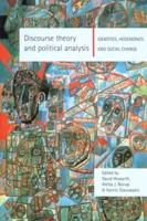 Discourse Theory and Political Analysis: Identities, Hegemoni