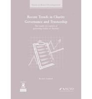Recent Trends in Charity Governance and Trusteeship