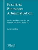 Practical Elections Administration