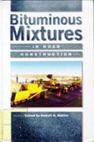 Bituminous Mixtures in Road Construction
