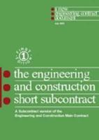 Engineering and Construction Short Subcontract