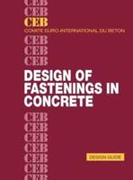 Design of Fastenings in Concrete