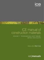 ICE Manual of Construction Materials